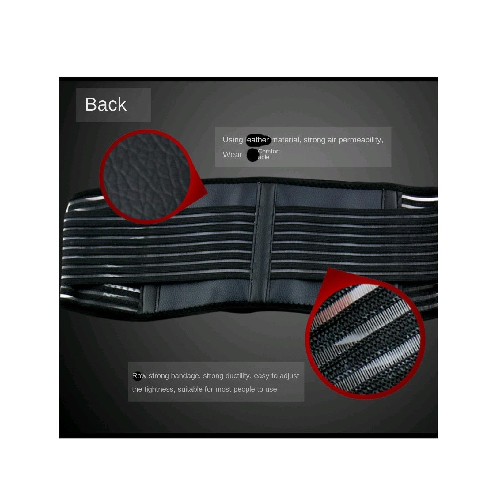 Faja Lumbar 2 Cinturones De Soporte For Cintura Y Abdomen For Uso Invernal Soporte Cinturón(Black,S)