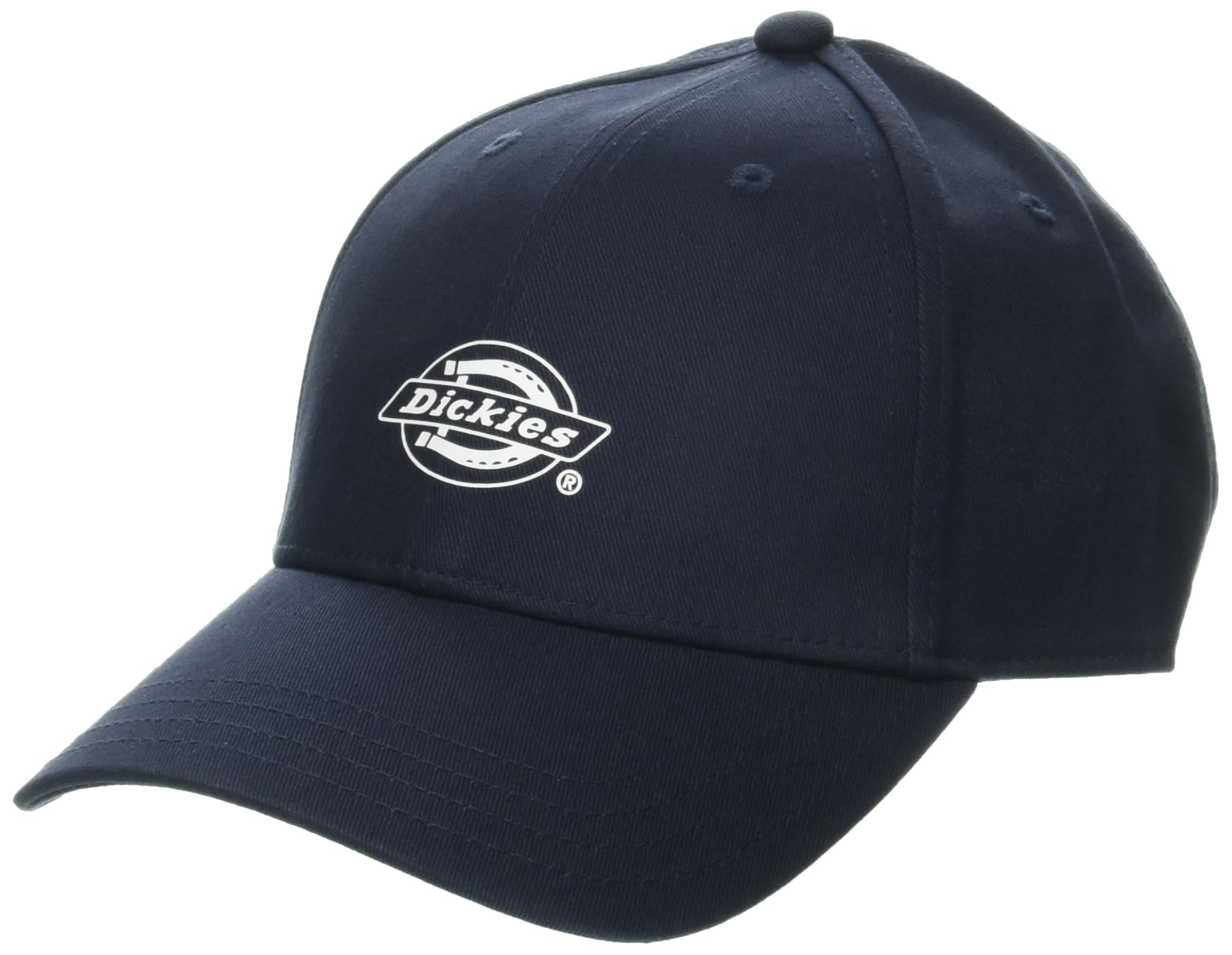 Dickies Men's Low Pro Logo Print Cap Hat, Black, One Size