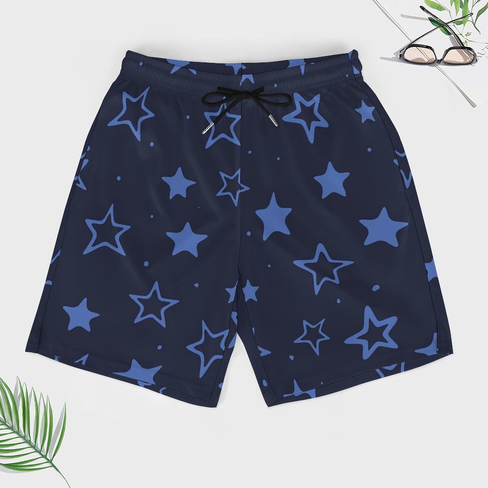 Amazon.co.jp: 水着 サーフパンツ 星 スター ボードショーツ ビーチ