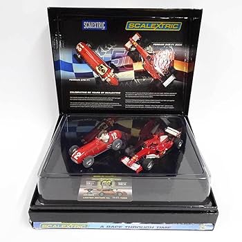 Amazon | Scalextric スロットカー 50周年 FERRARI 375 + F1 248