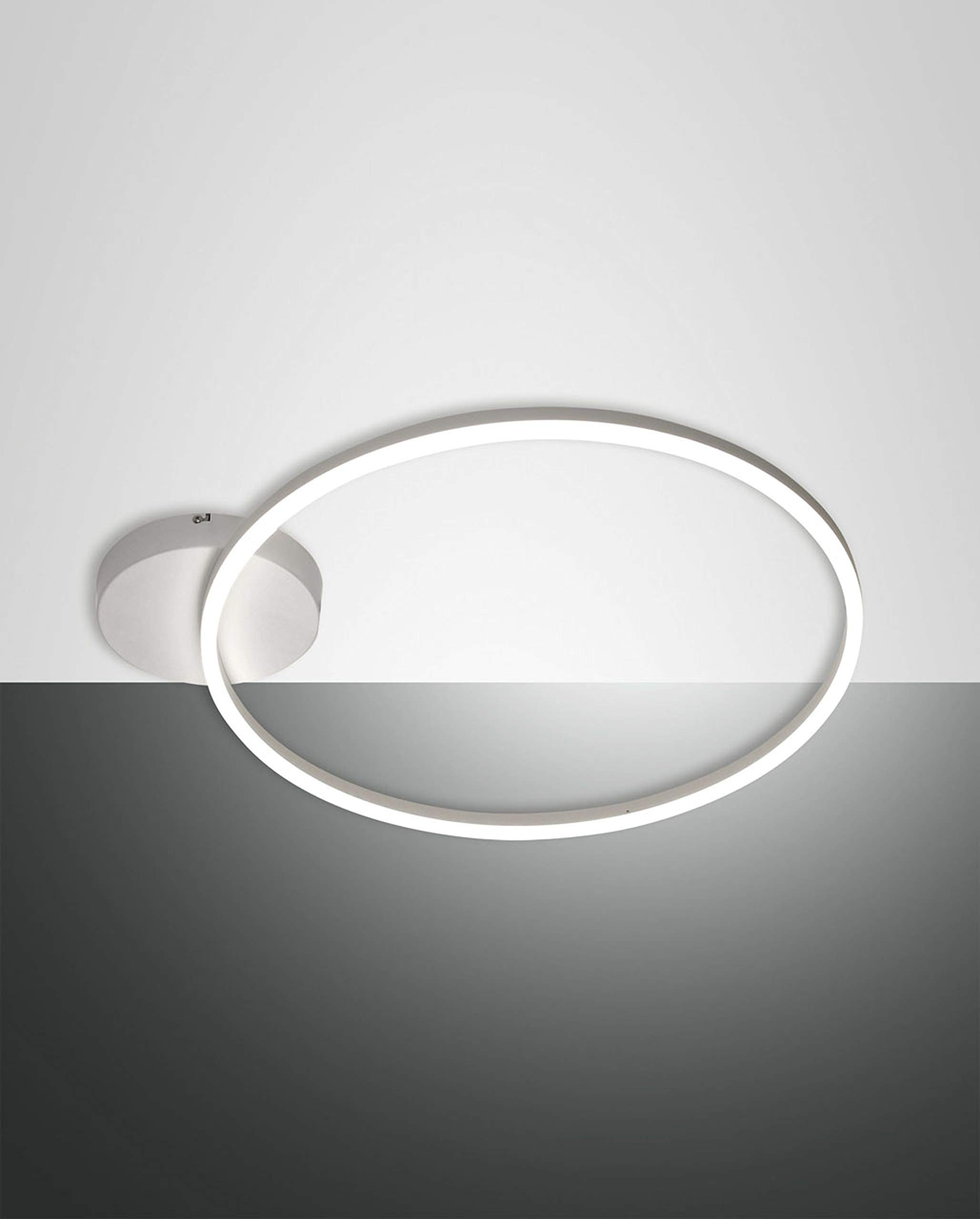 Plafonnier blanc LED 36W 3240lm dimmable Warm White pour plafond moderne - 3