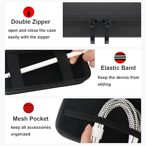 Miniatura 4 de Elonbo Carrying Case for Apple MagSafe Charger Battery Pack, Hard Travel Organize Bag for Mag Safe Magnetic Power Bank for iPhone 1313 Pro, Extra