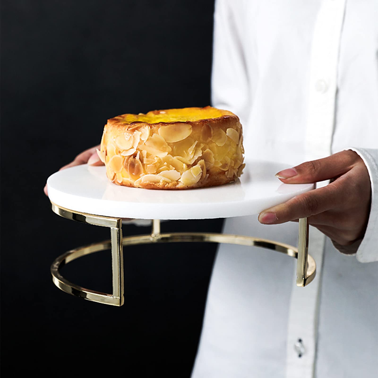 大理石のケーキスタンド Amazon | PETAAA 大理石ケーキスタンド、バークラブのための