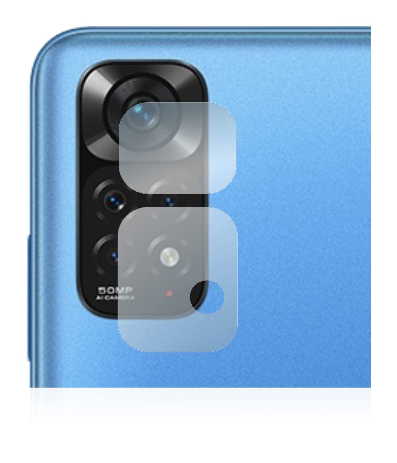 brotect Pellicola Protettiva Vetro per Xiaomi Redmi Note 11S (Fronte+ Fotocamera) Protezione Schermo (3 Pezzi) [Durezza Estrema 9H, Chiaro