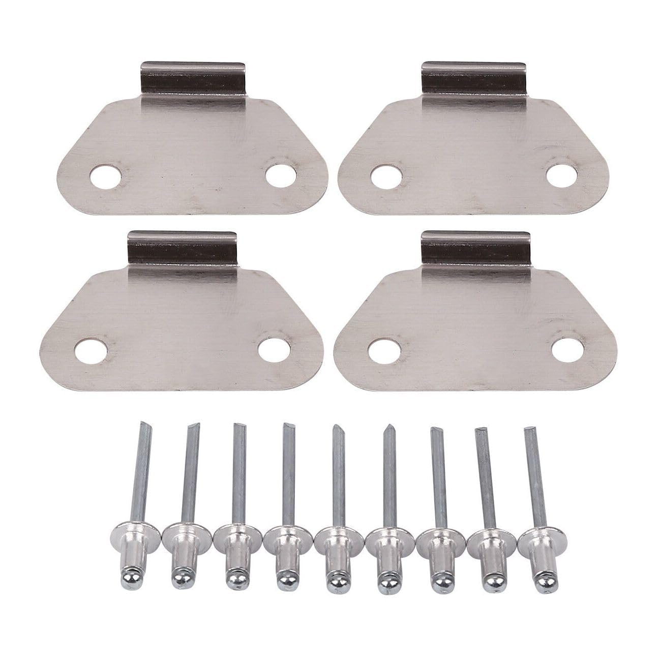 TXRRZMI 4pcs Saddlebags Lids Wear Strike Plate Fits King Aluminum + Steel 90962-93 4SLWSPFHTRGK914PCS9313, Focus on More Fitting