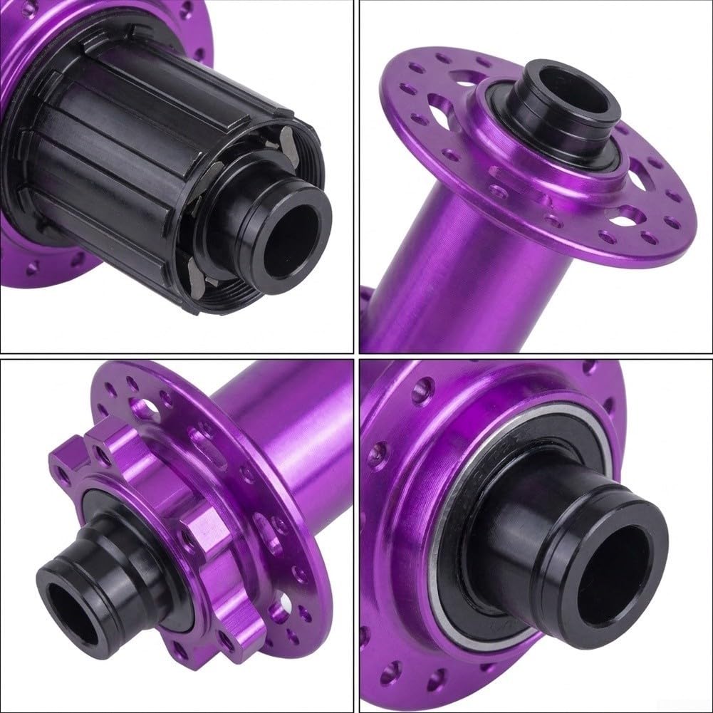 per boost MTB Hub 148mm 32H 6-Pawl Freno a Disco Posteriore per boost | Tecnologia con cuscinetti sigillati, antipolvere, resistente all'umidità, bassa manutenzione, rotazione regolare di lunga