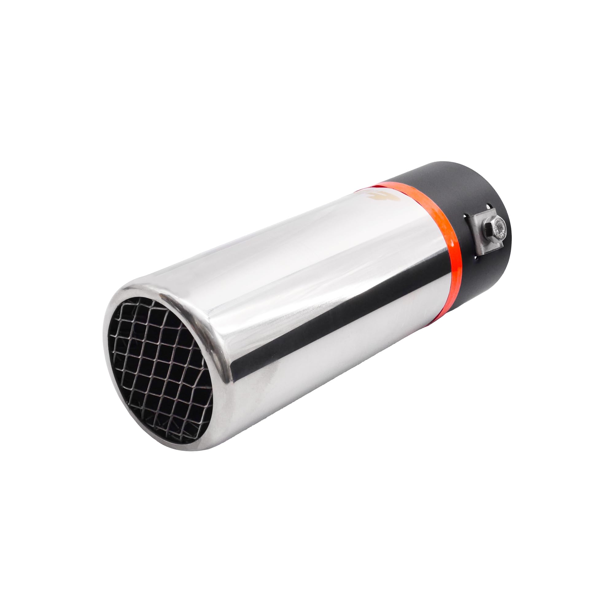 Simoni Racing TRX/116 - Universal Exhaust Tip, Single Straight Outlet 60mm, Stainless Steel