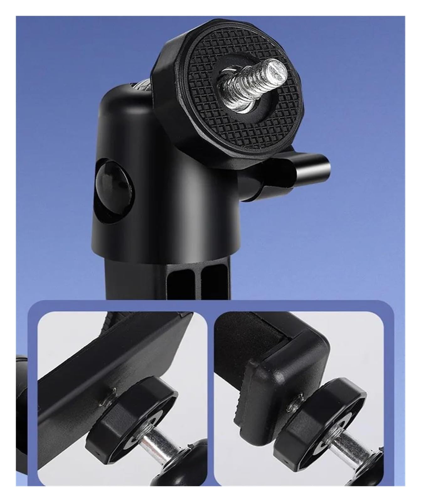 Porta Cellulare Auto Supporto per telefono da parabrezza per auto, treppiede, montaggio a parete sul cruscotto, ventosa