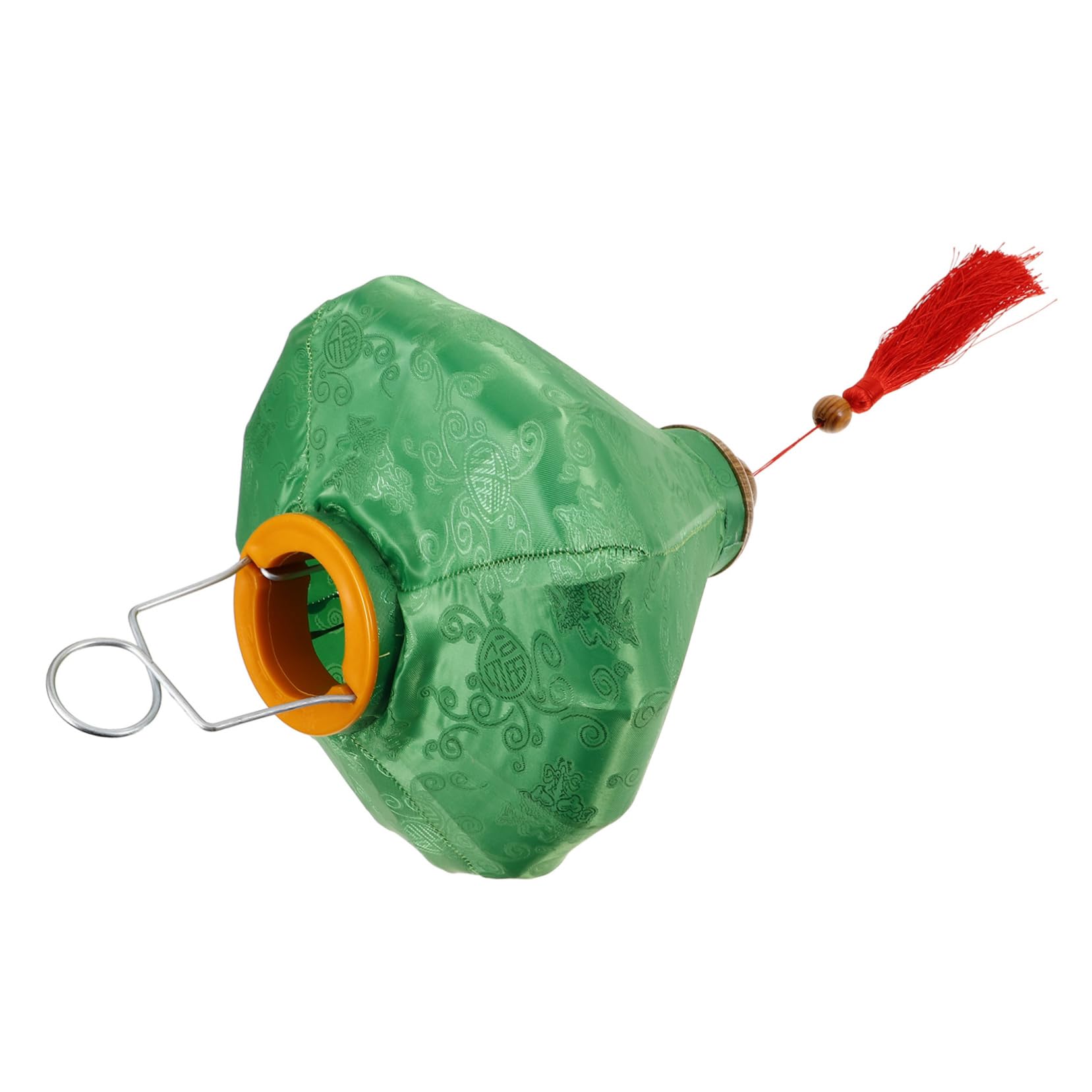 Hemobllo Vietnamese New Year Lantern for Outdoor Use with Flocking Cloth and Iron Material, Classic Style Hanging Decoration for Weddings and Parties, Decorative Lantern for Style