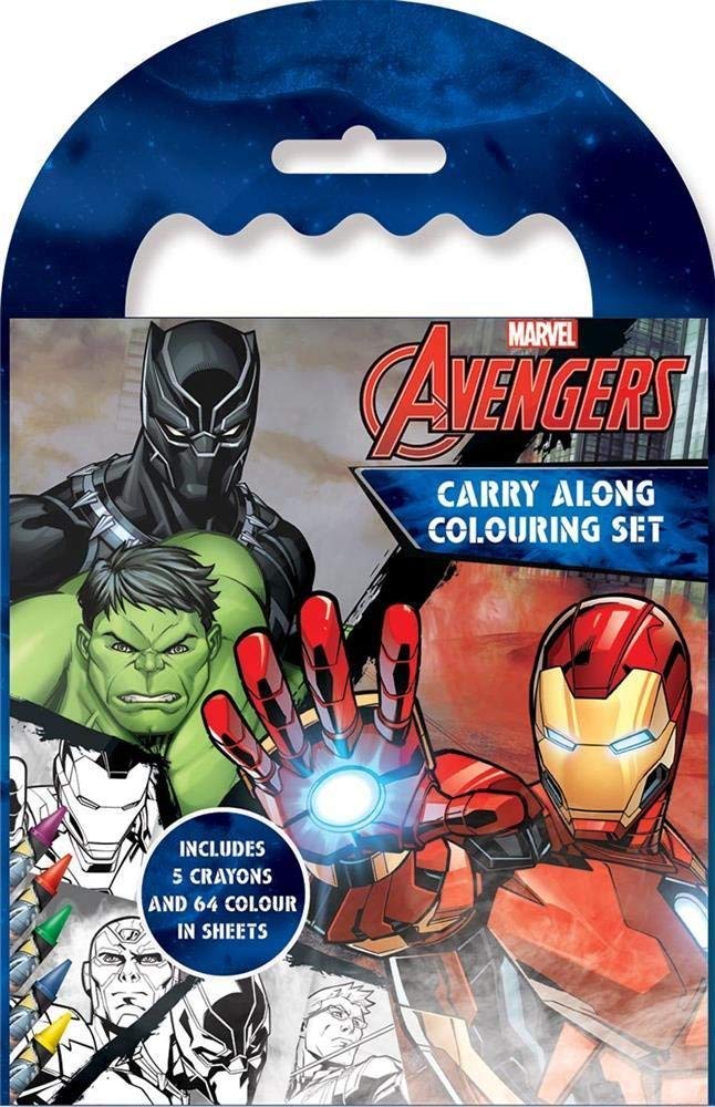Disney – Classic Avengers Coloring Set Carry, avcar2