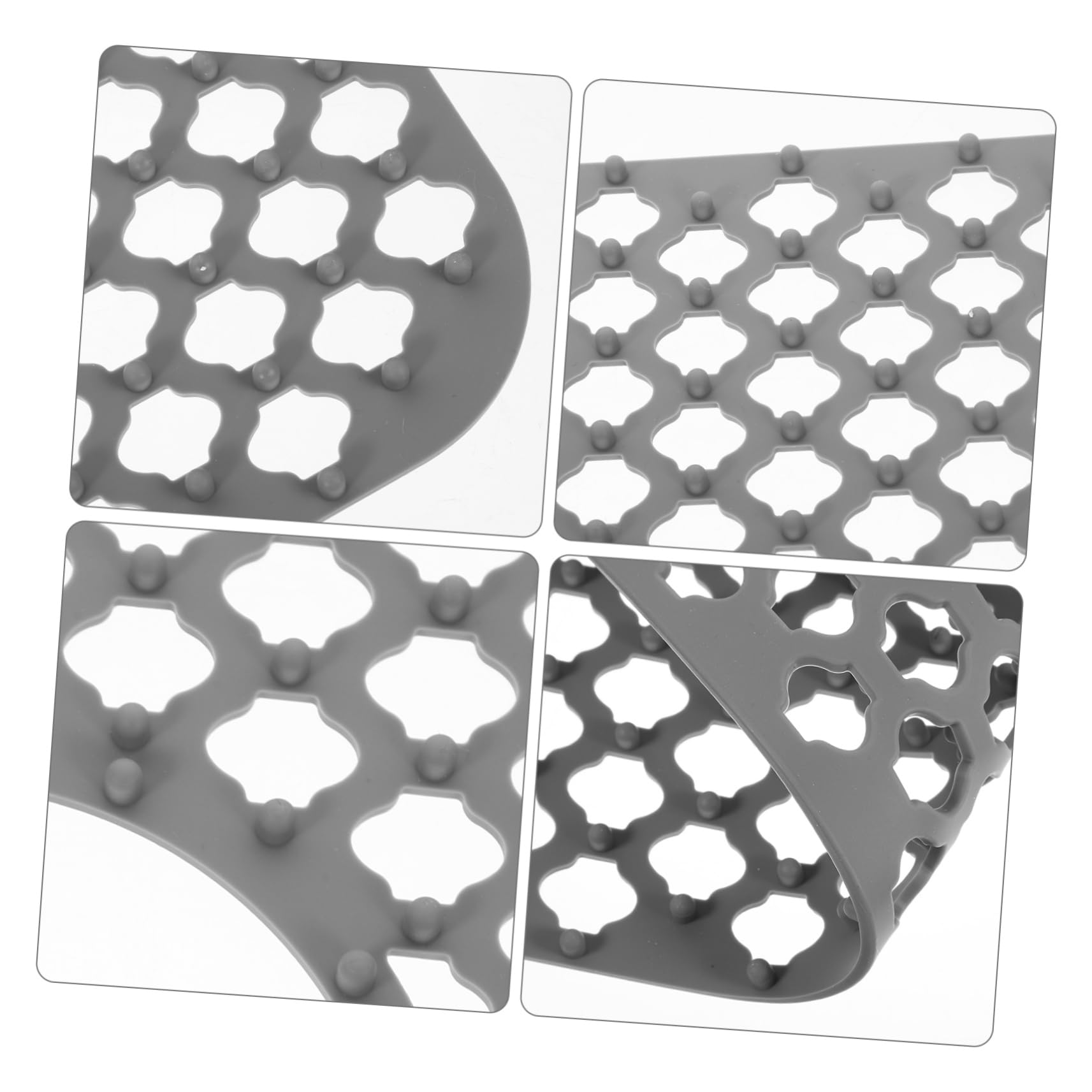 Didiseaon Tappetino Facile da Usare per Lavello Cucina Antiscivolo in Silicone Resistente Protezione Drenaggio Adatto per Cucine Domestiche e Lavelli