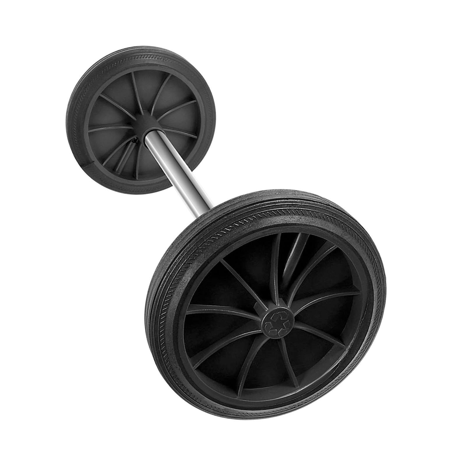 Roue de poubelle pour remplacement de bloc bloqué solution stable et pratique pour immeuble - 8