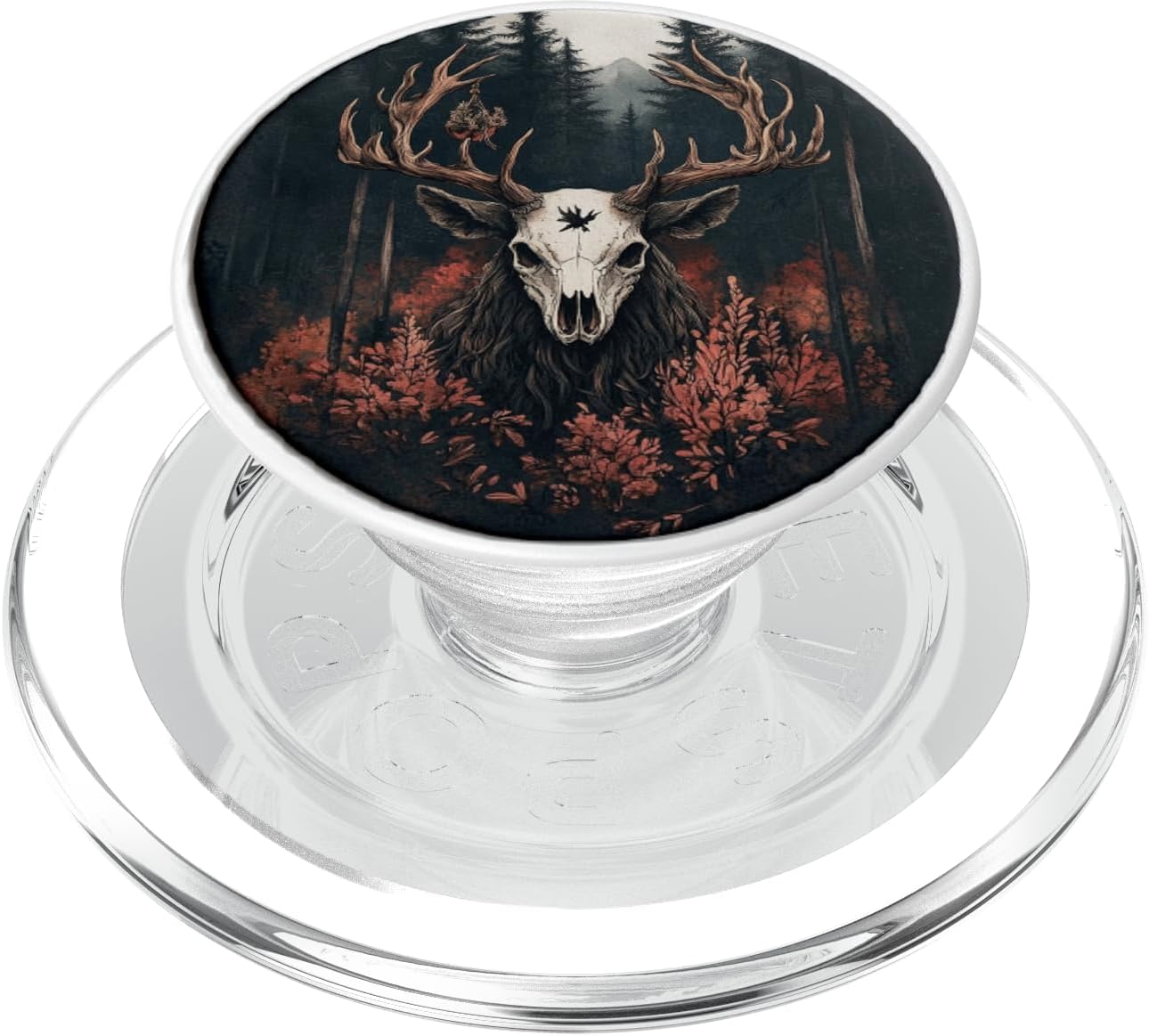Wendigo Monster Legendary Creature Cryptozoology Cryptid PopSockets PopGrip for MagSafe