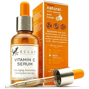 Vitamin C Face Serum – Dark Spot Remover Facial Serum, Vit C Serum with Hyaluronic Acid, Ferulic Acid, & Vit E – Anti Aging and Skin Brightening Serum, Pure Vitamin C Serum Skin Care 30 ml