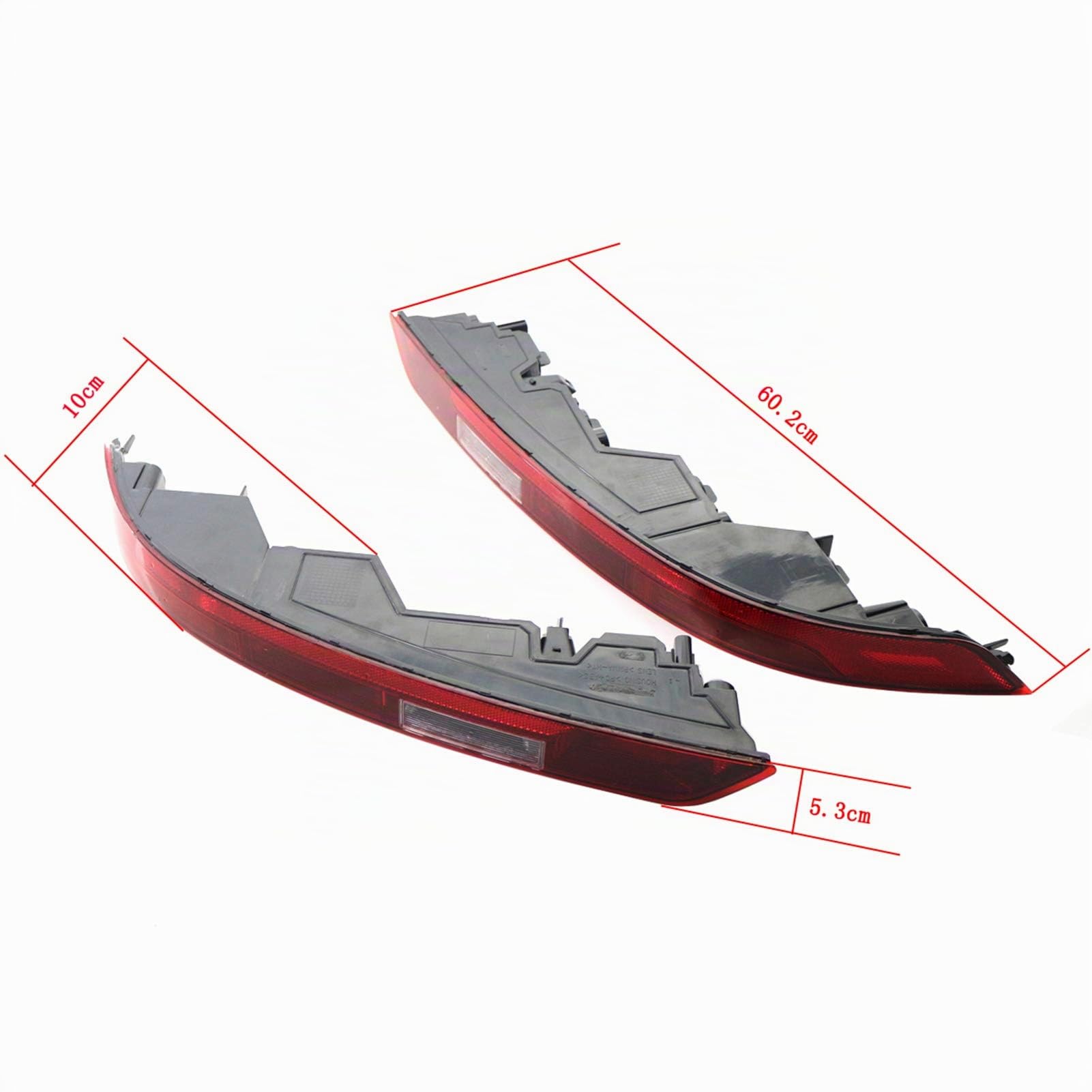 Shkalacar Riflettori paraurti Posteriore Luce fanale Posteriore Inferiore Sinistro 80A945069 Ricambio Compatible con Q5 2018-2021