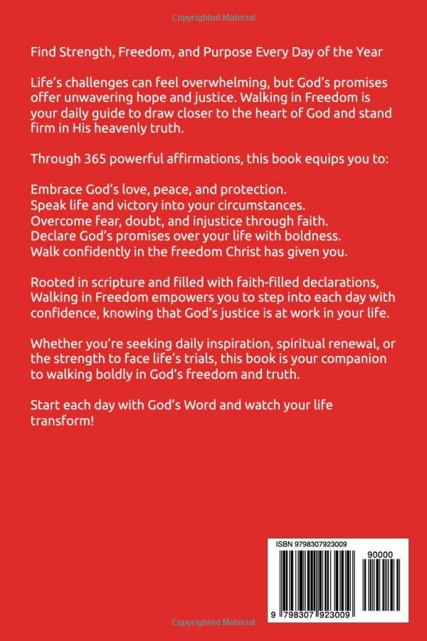Walking in Freedom: 365 Daily Affirmations for Heavenly Justice - Image 2