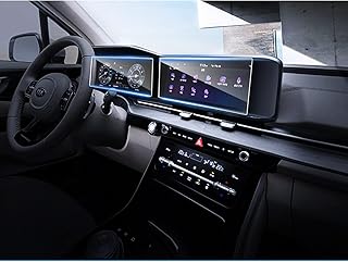 2023 2024 Carnival Screen Protector Fit for 2022 2023 2024 Kia Carnival KA4 Screen Protector 12.3 In, For 2022 2023 2024 Kia Carnival EX SX SX Prestige Screen Protector 2023 2024 Kia Carnival Accessories Screen Protector 12.3" Glass Touch Screen Protective Film for Kia Carnival 2022 2023 2024 (Navigation+Dashboard)