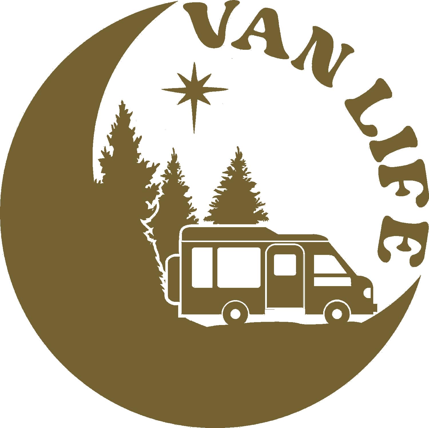 Van Life Adventure Travel Decal - Car Bumper Sticker - Van - Caravan - Motorhome - Campervan - Mirror - Laptop - Wall Decal (Black, Large) — view 11