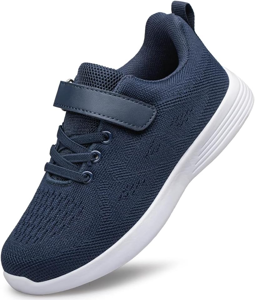 YHOON Boys Girls Shoes Kids Sneakers Breathable Athletic Running Tennis Shoes for Toddler/Little Kid/Big Kid