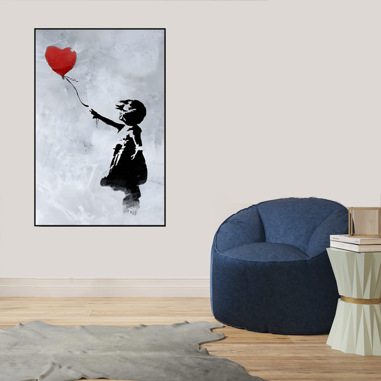 No.65♡超絶特大サイズ♡キャンバスアート　ブランドアートポスター　バンクシー Amazon.co.jp: Banksy バンクシー ポスター Poster グラフィティ