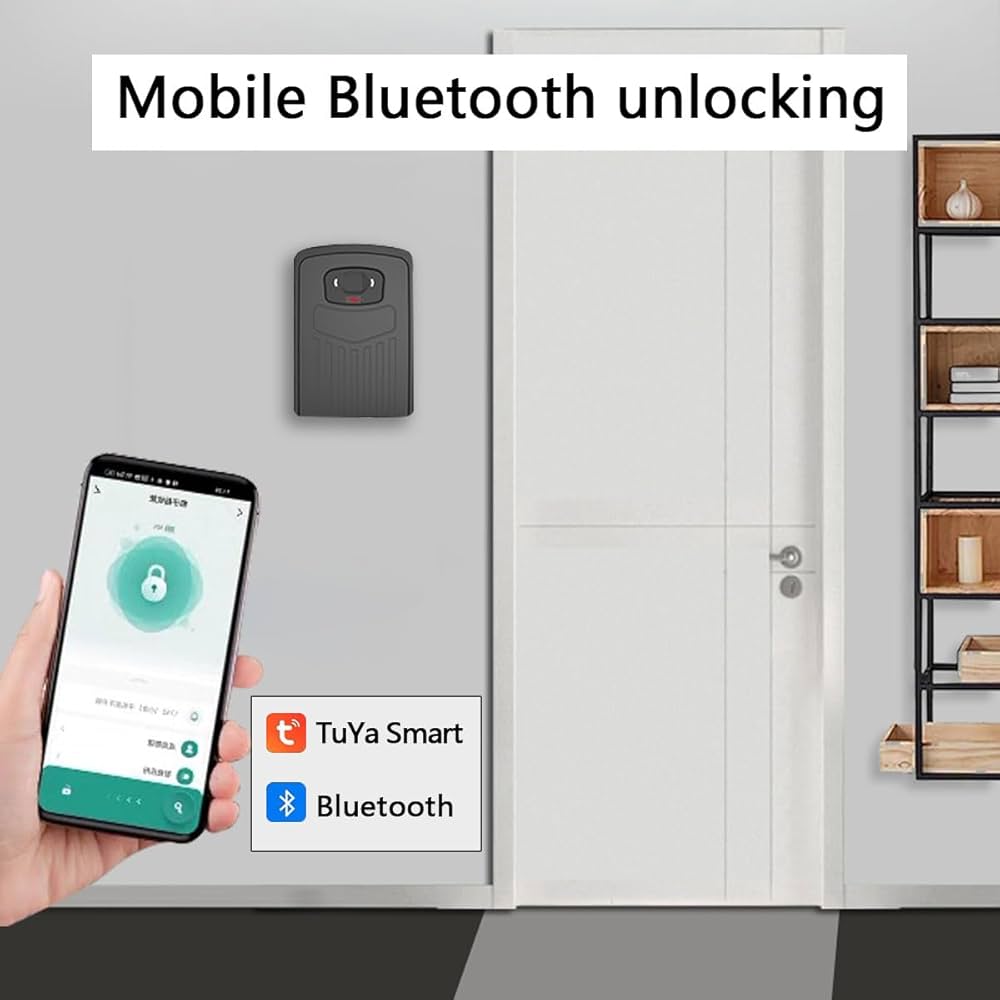 Amazon.co.jp: キーセーフ、指紋パスワードキーロックボックス、長い