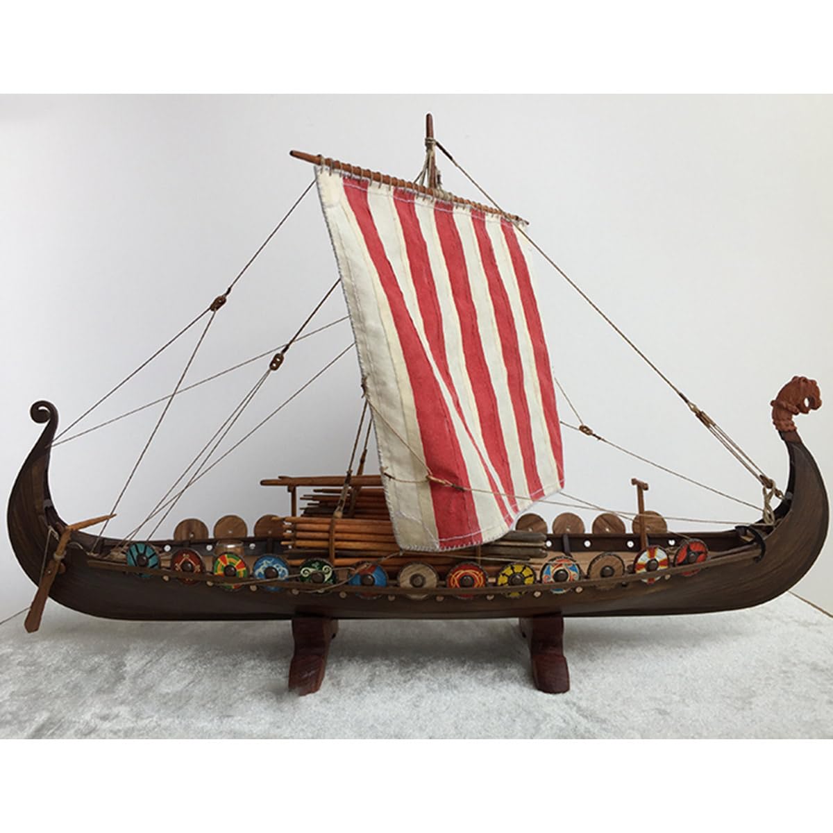 1/50 Skala 3D Holz Wikinger Piratenschiff Modell Kit