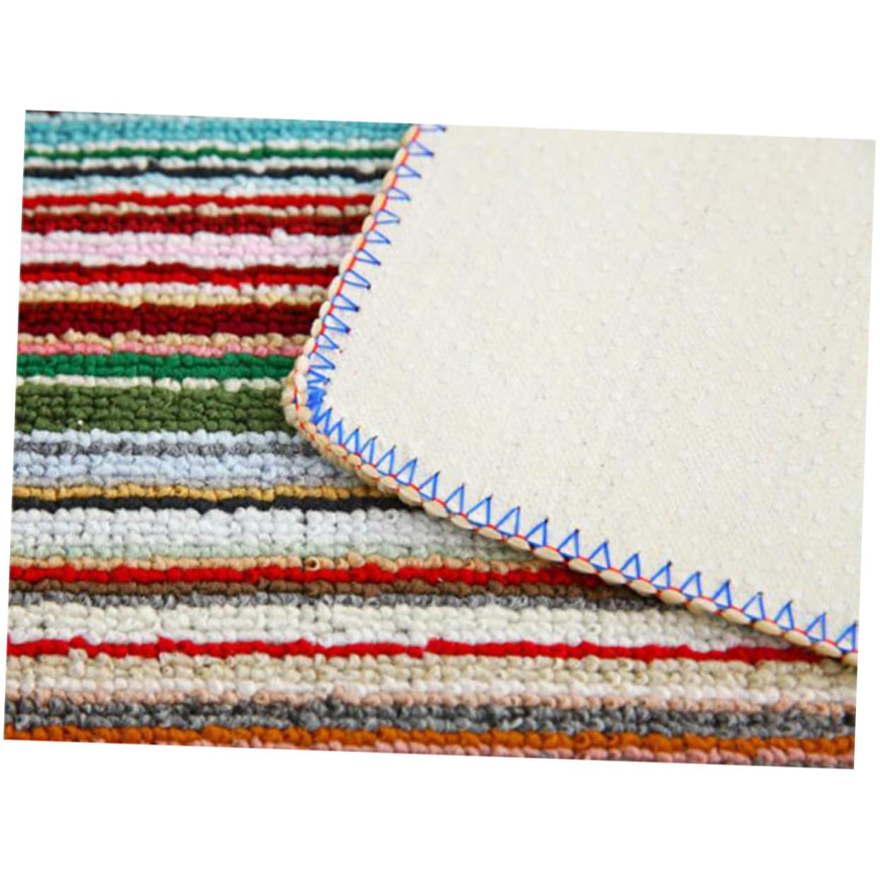 VANZACK Non Skid Rug Nonslip Rug Blush Rug Blush Area Rug Door+mat+Rug Anti-Slip Doormat Kitchen Mats Floor Mat Earth Tones