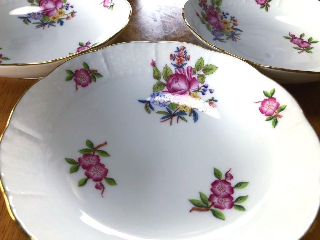 HEREND ヘレンドフルーツ皿3枚セット