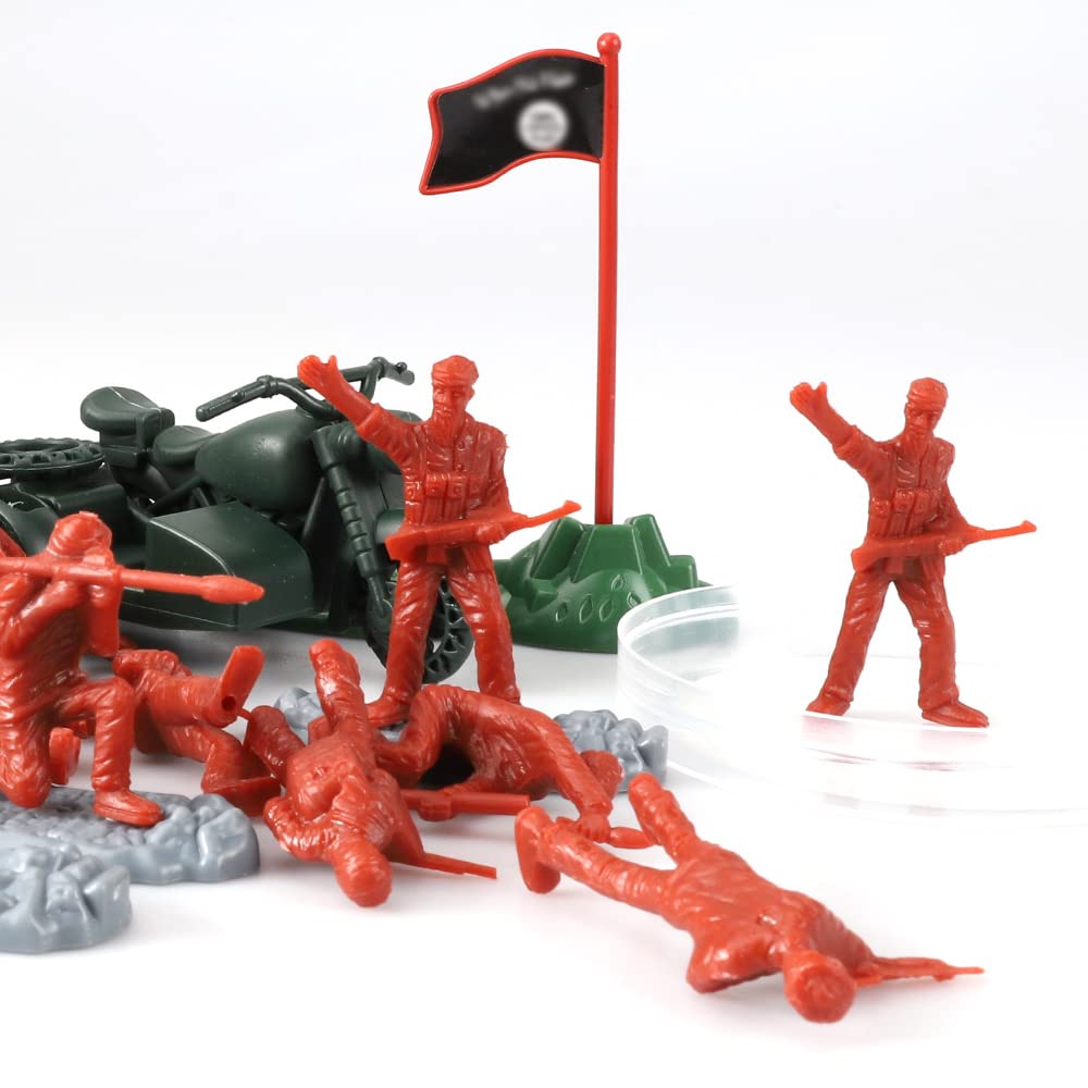 トイソルジャー　フィギュア Amazon.co.jp: ViiKONDO アーミーメンズトイ アクションフィギュア