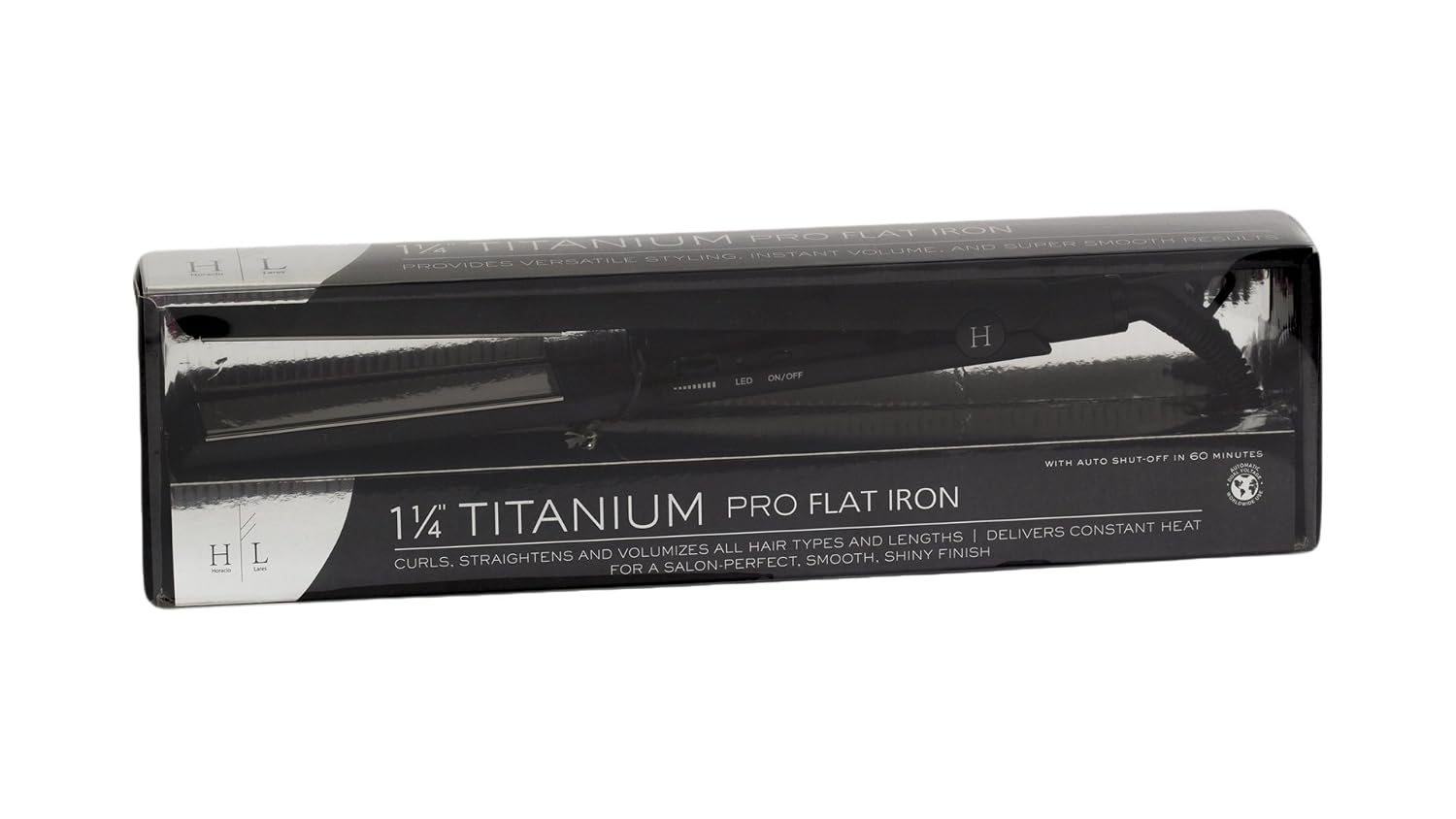 Amazon.com: 1 1/4 Titanio Pro Flat Iron : Belleza y Cuidado Personal