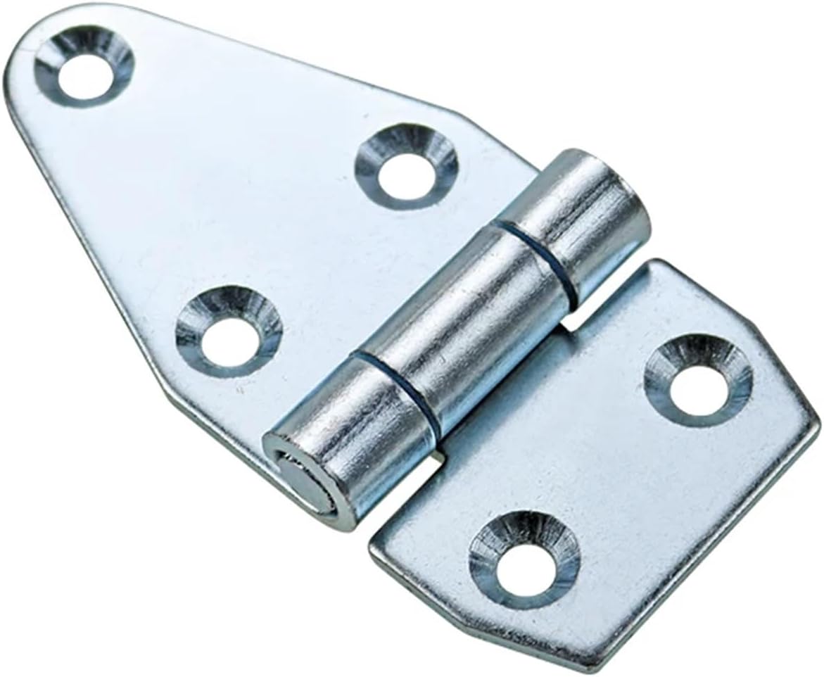 Mechanical High Strength 304 Stainless Steel Or Iron Galvanizing Industrial Heavy Equipment Thickened Hinge 1Pcs(304 Stainless Steel)
