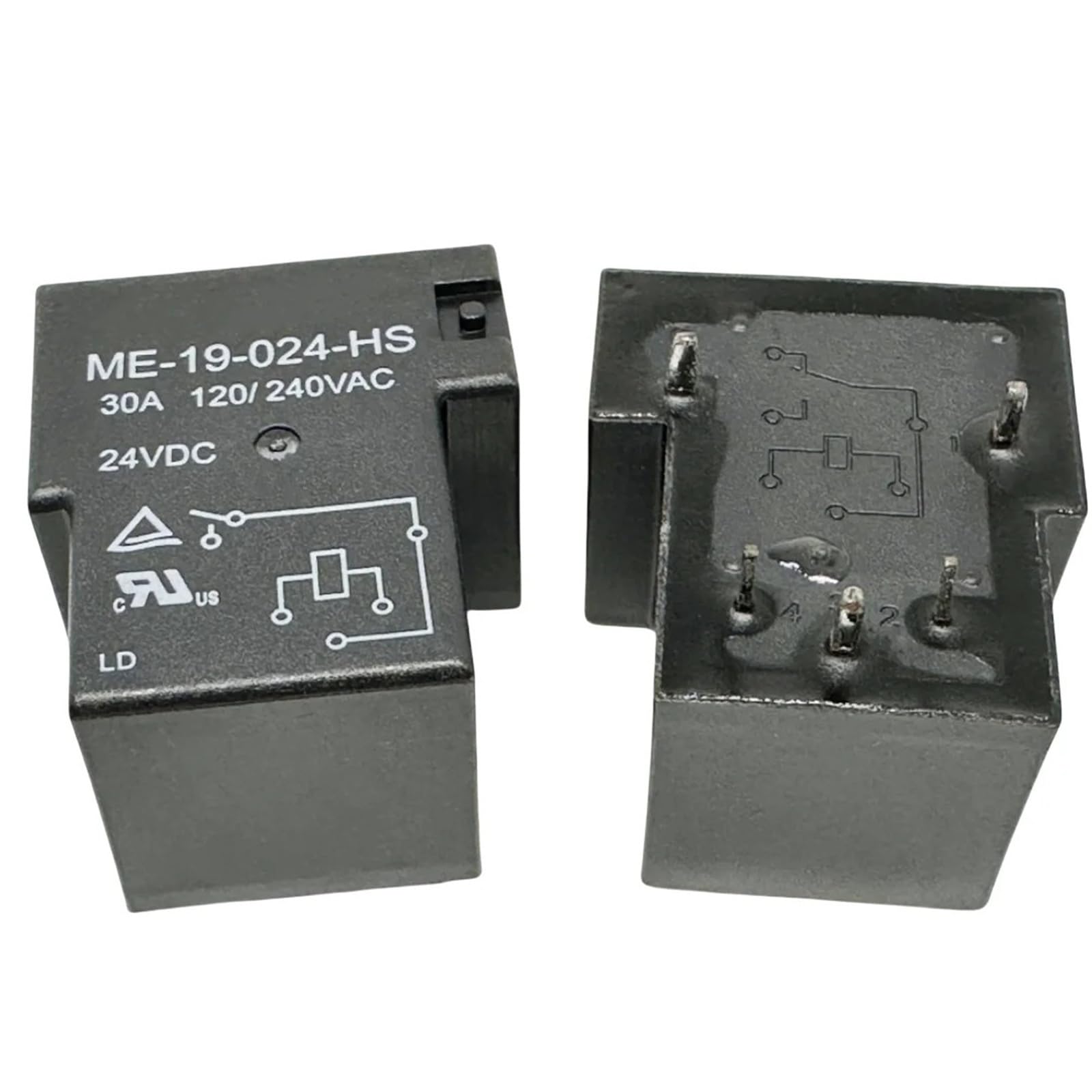 Relais ME-19-024-HS 24VDC 30A pour la réparation de cartes électroniques