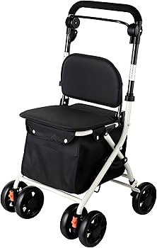 Amazon | YLOVABLE 手押し車 高齢者 ておしぐるま 老人 軽量 座れる