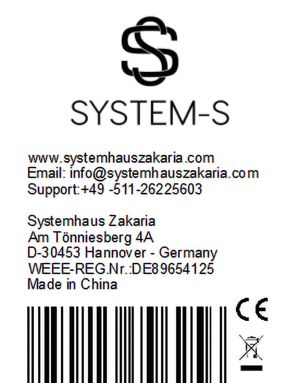 System-S Mini USB Kabel 2m – Mit 90° Winkelstecker, Für Datenübertragung & Laden (z.B. Navi)