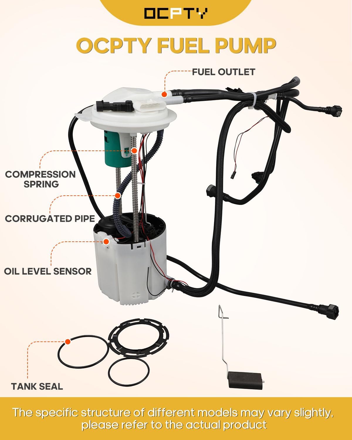 OCPTY Fuel Pump Assembly Replacement for 2007-2009 for Suzuki XL-7 3.6L