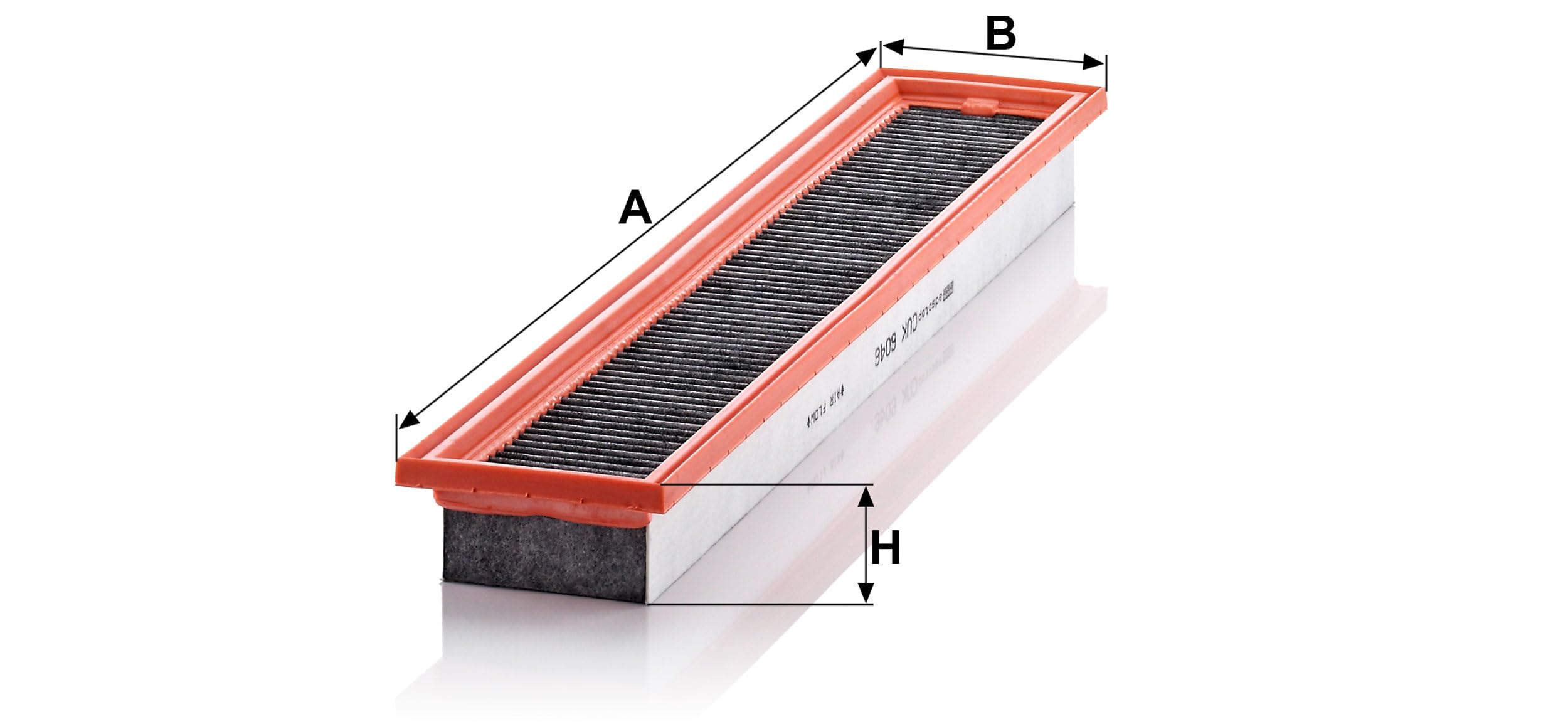 MANN-FILTER CUK 6046 Filtr powietrza kabinowego - MASZYNY BUDOWLANE