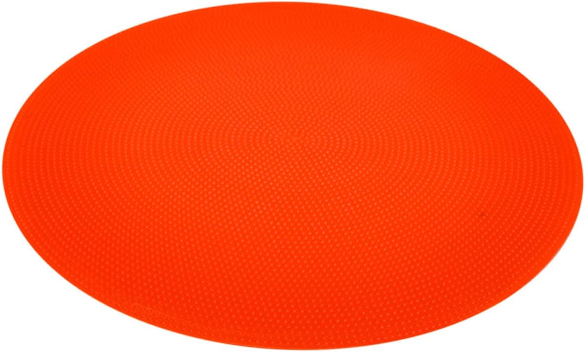 Amosfun Anti-Slip Ground Line Labels 13 Pcs Tennis Court Markers Set Round Corner Style Stickers for Indoor/Outdoor Sports Courts