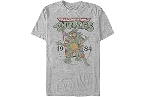 4XLT Mens Shirts Big and Tall Graphic Tees - Teenage Mutant Ninja Turtles