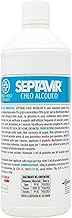 Disinfettante Battericida Liquido per Cute con Clorexidina 2% Septavir, Soluzione Alcolica Pronta, Disinfezione delle Mani e della Cute, Uso Ospedaliero, Domestico e Sanitario (1000 ml)