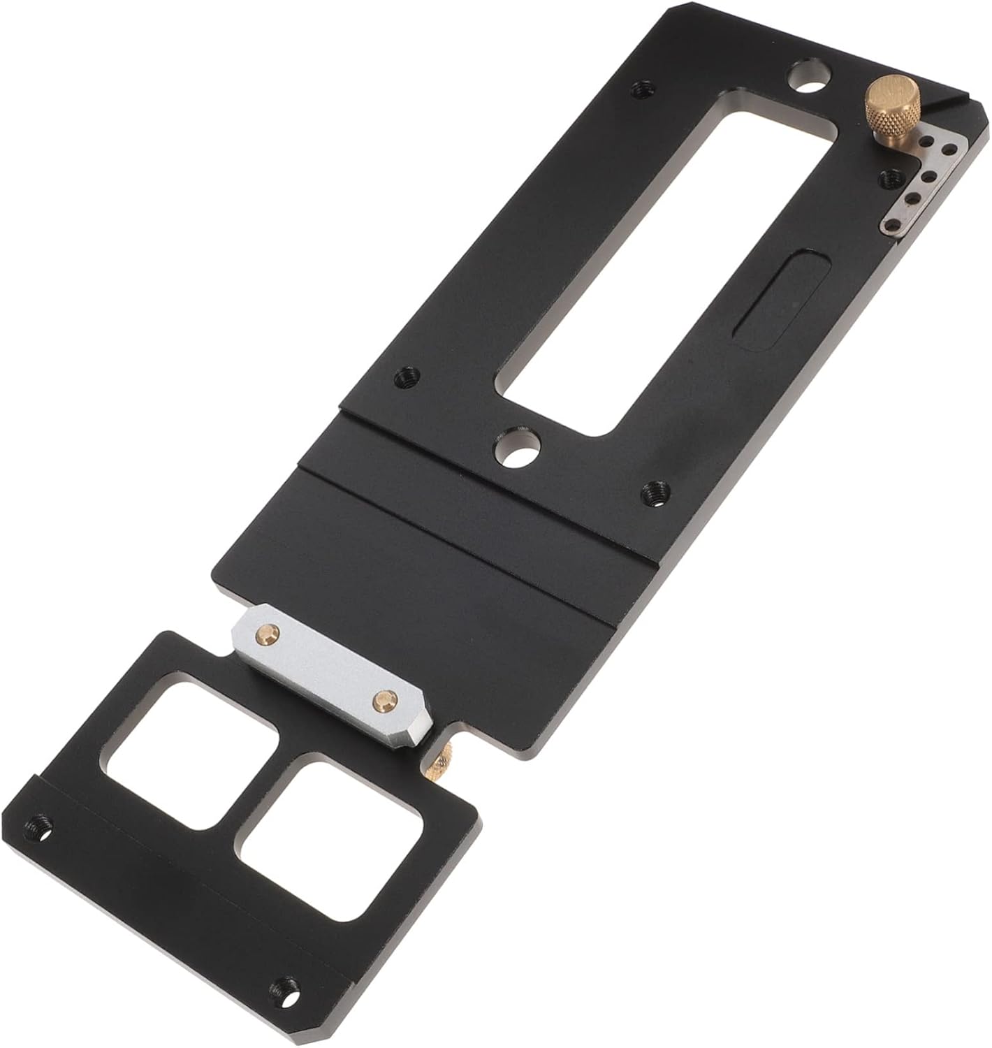 Right Angle Circular Saw Guide Rail Angle Stop Compatible and Cnc Milled for Precise Cuts Lightweight and Compact Design for Easy Use