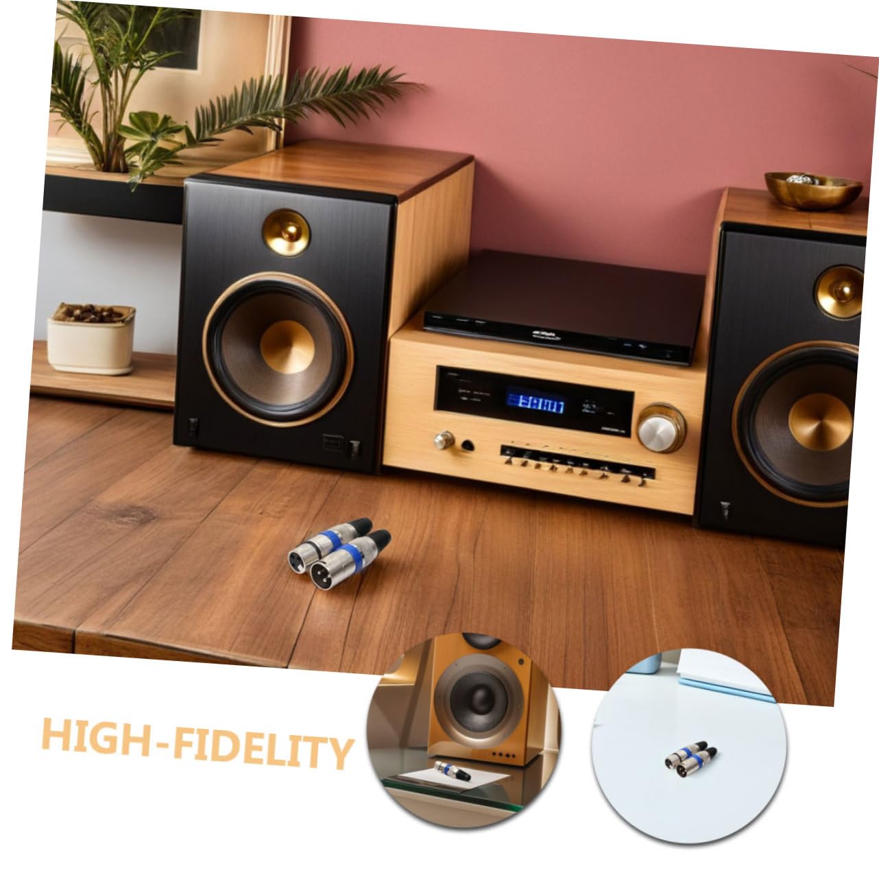 BESTonZON 10stücke XLR-mikrofonanschluss XLR-buchse Audioadapter für Kabel Stereo-mikrofonadapter Stecker für Klare Tonübertragung