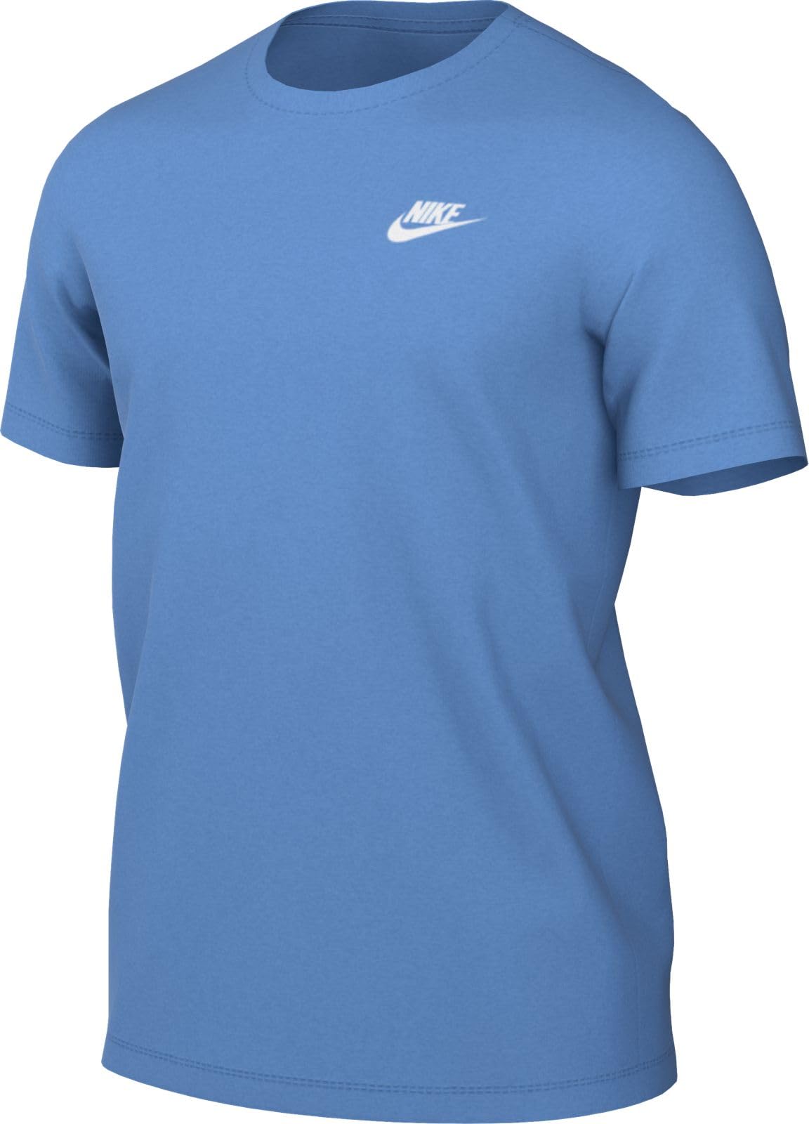 university blue nike t shirt
