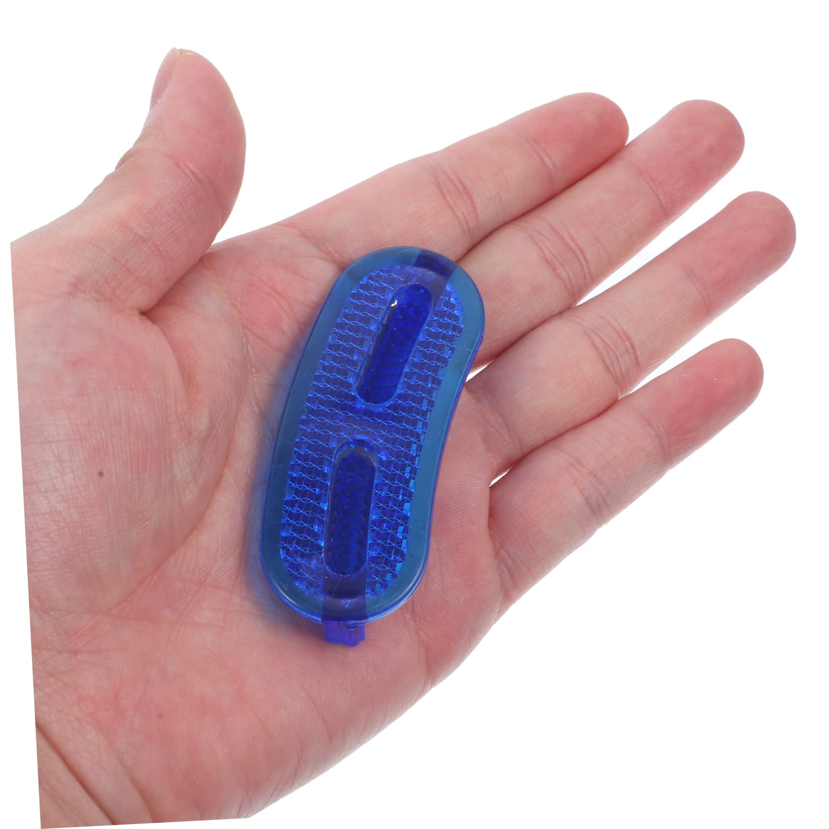 KICHOUSE 20Pcs Professional Bike Reflectors for High Reflective Wheel Spoke Signs Easy to Install No Batteries Required for Night Riding Each