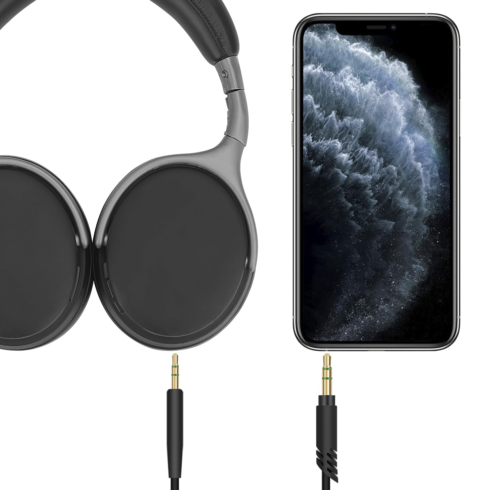 Amazon | Linkidea オーディオケーブル Denon AH-GC25W AH-GC25NC AH