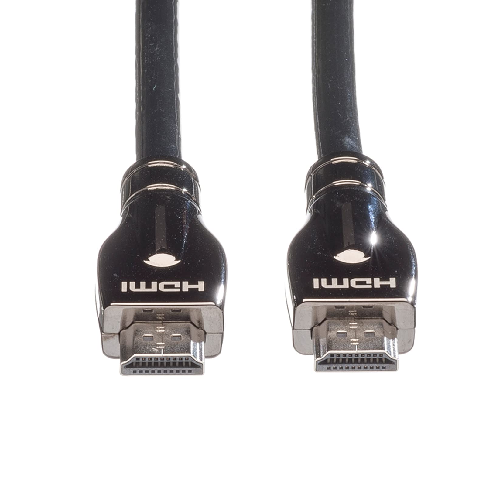 Rotronic Roline 11045686 Ultra HD HDMI Cable with Ethernet - Male to Male 15 m Black, 15 Meters - Image 2