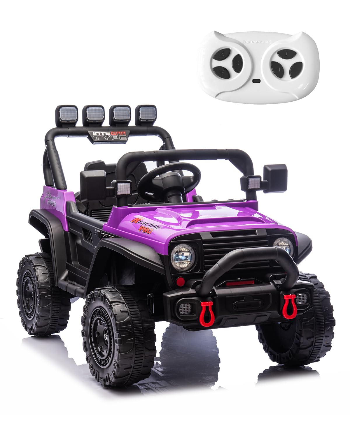 GigglyX 24v Ride on Toys for Big Kids, Carros Eléctricos para Niños, Electric Car for Kids Truck Bed Storage, Ride On Truck Toy for Boy Girl Ages 3+,