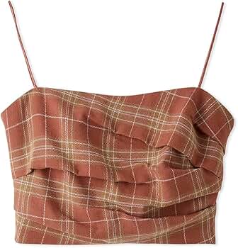 Amazon | [スナイデル] ネルチェックキャミソール SWFB245134