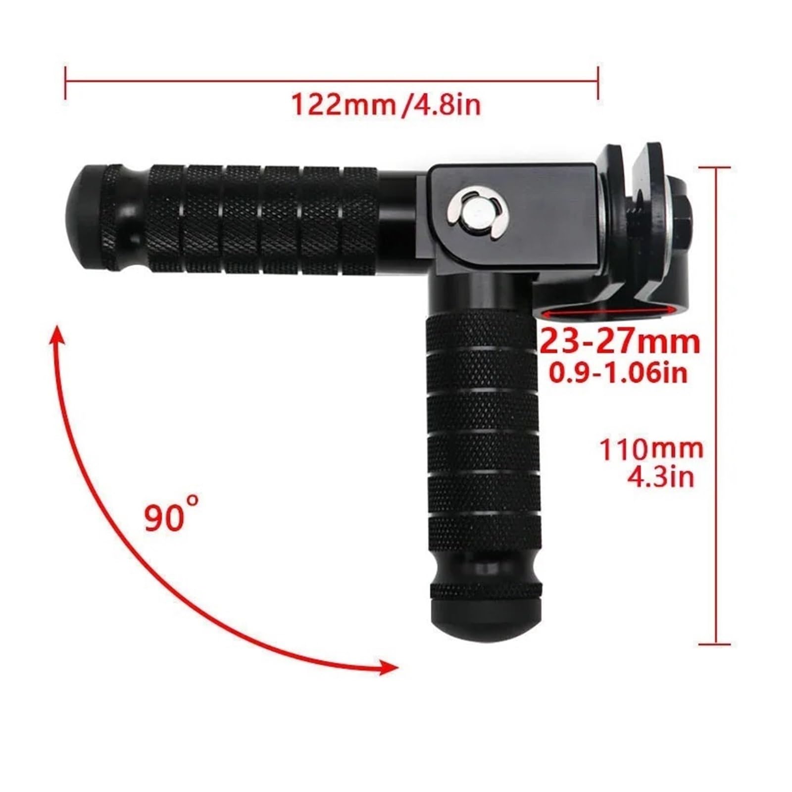 Pasuje Do Honda 23-27mm Podnóżki motocyklowe