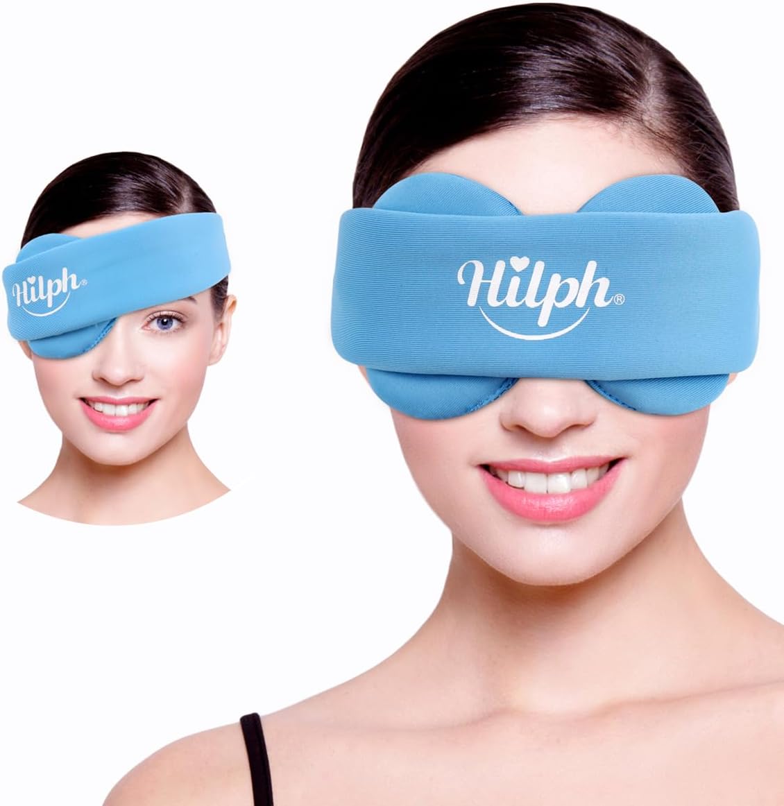 Hilph Microwave Heated Eye Mask for Dry Eyes, Mosit Heat Warm Eye Compress