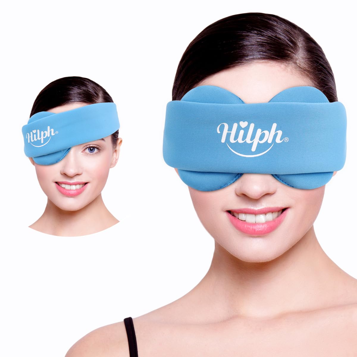 Hilph Microwave Heated Eye Mask for Dry Eyes, Mosit Heat Warm Eye Compress
